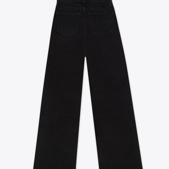 Jeans wide leg negros con brillos – Midnight Summer