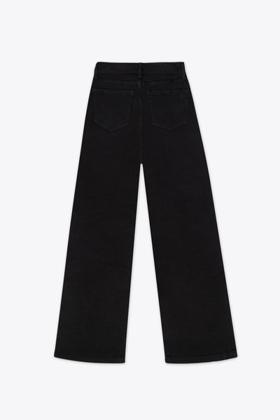 Jeans wide leg negros con brillos – Midnight Summer