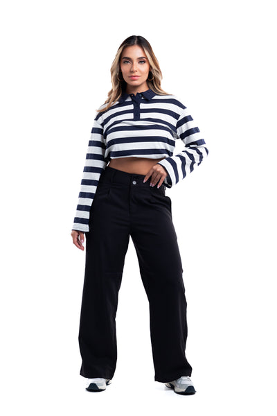 Pantalón de vestir wide leg fluido – Soft Elegance